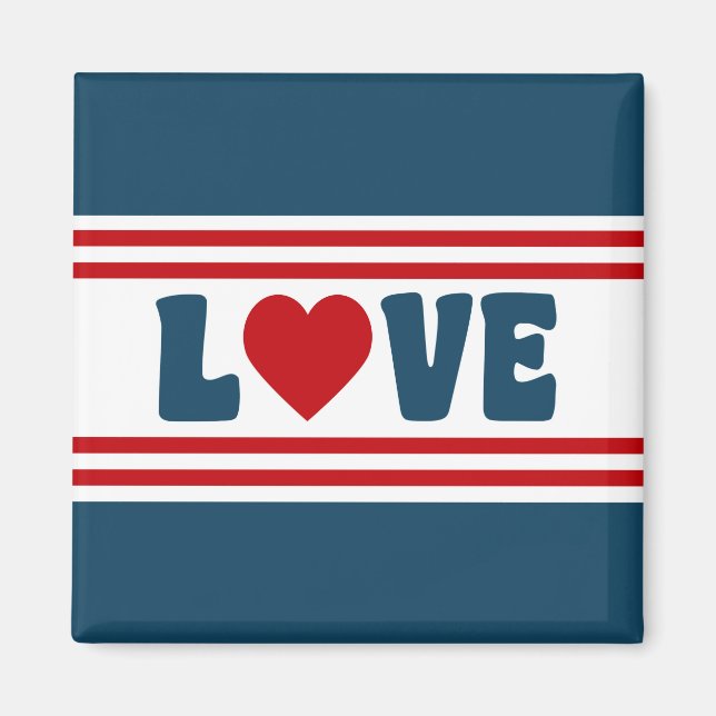 Love design magnet (Front)