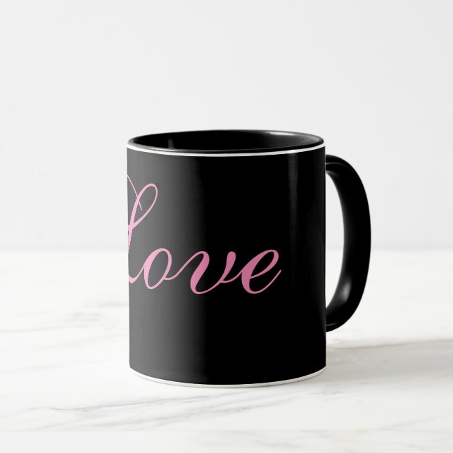 LOVE Design MUG (Front Right)