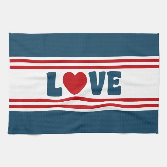 Love design towel (Horizontal)