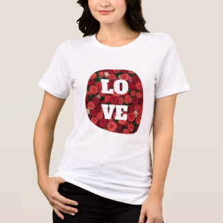 LOVE Designed Women  Tri-Blend Shirt