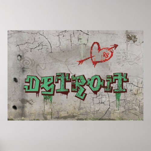 Love Detroit Poster