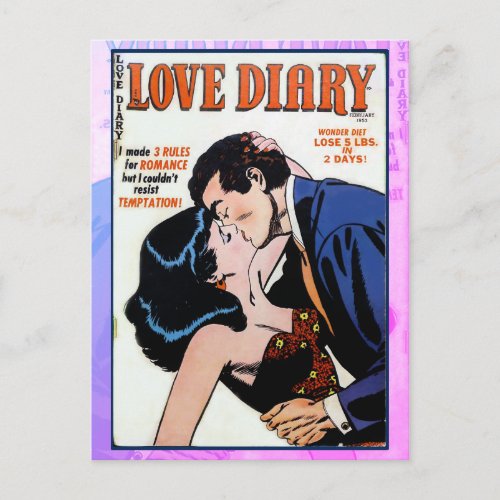 Love Diary 33 Postcard