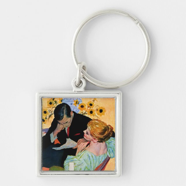 Love Dies Slowly Keychain (Front)