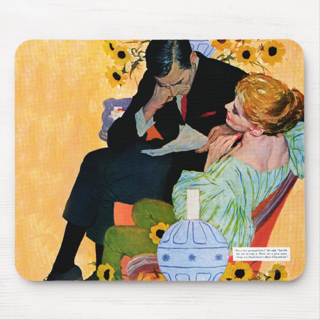 Love Dies Slowly Mouse Pad (Front)