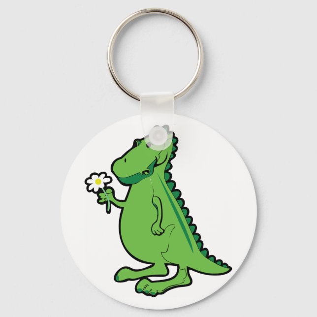 Love Dinosaur Keychain (Front)