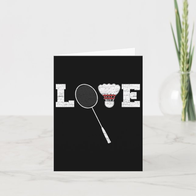 Love Dminton Shuttle Birdies – Dminton Sport 1  Card (Front)