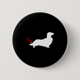 Love Dog Farts Apparel Corp. Valentines Day Long H Button