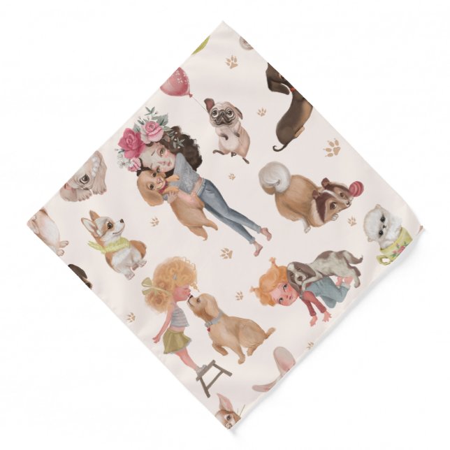 Love Dogs Bandana (Front)