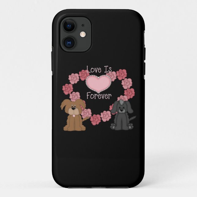 Love Dogs Forever Case-Mate iPhone Case (Back)
