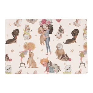 Love Dogs Placemat