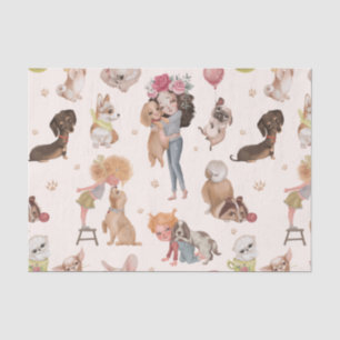 Love Dogs Tissue Paper