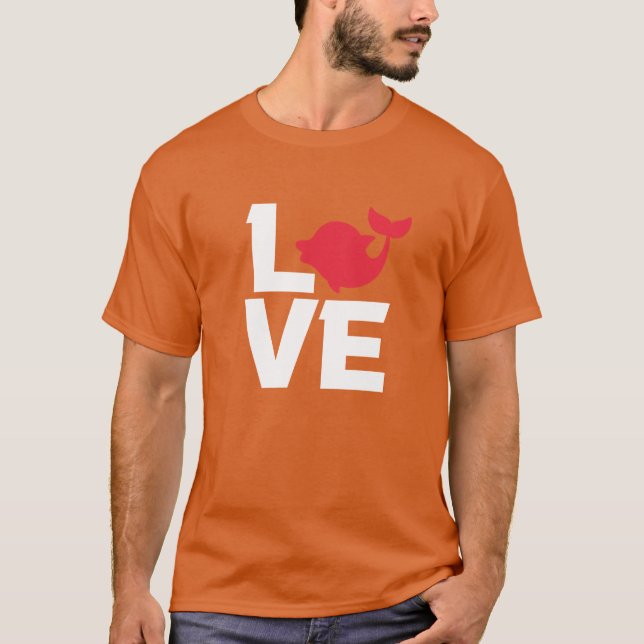Love Dolphin gift T-Shirt (Front)