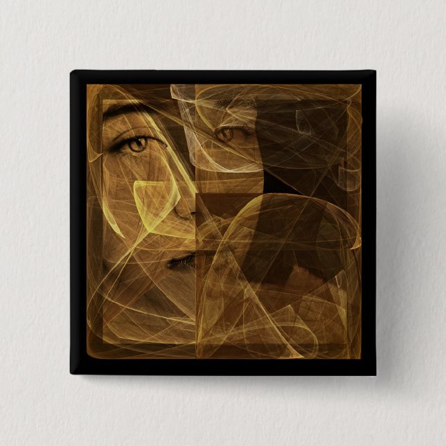 love don't live here anymore button (Front)