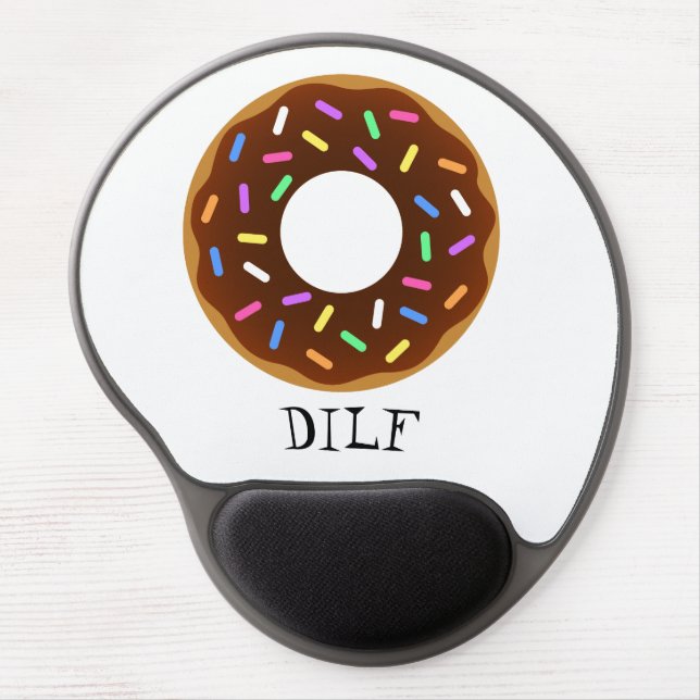 Love Donuts? Gel Mouse Pad (Front)