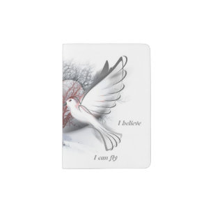 Love Doves Passport Holder
