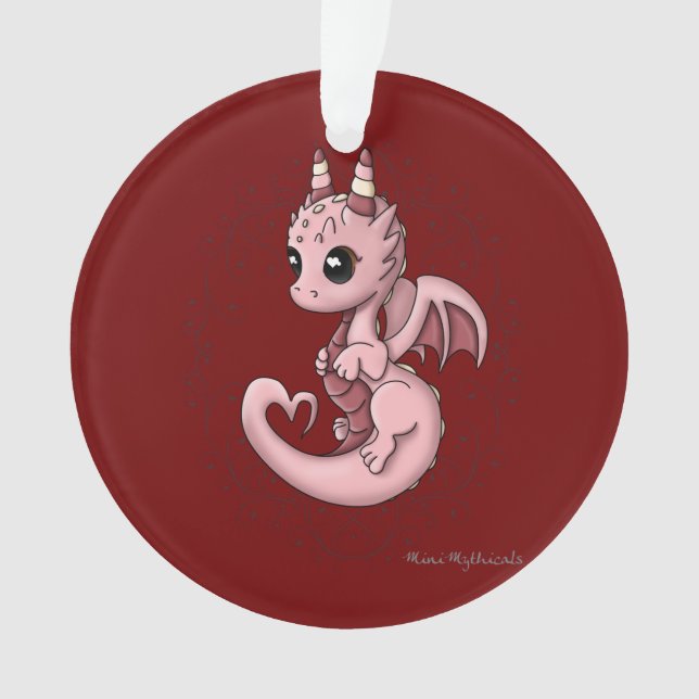 Love Dragon Ornament (Front)