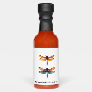 Love Dragonflies child small simple Minimalist Dra Hot Sauces