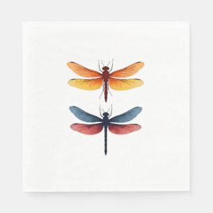 Love Dragonflies child small simple Minimalist Dra Napkins