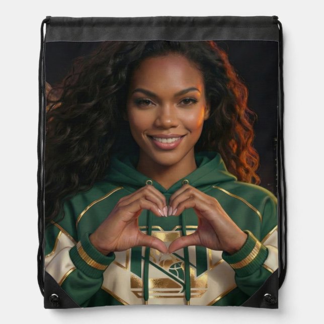 LOVE DRAWSTRING BAG (Front)