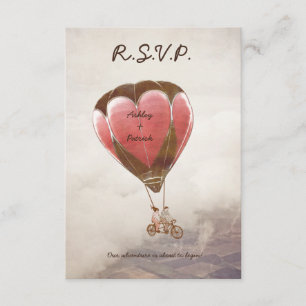 LOVE DREAM Wedding RSVP Invitation