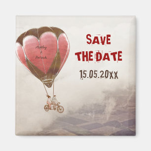 LOVE DREAM Wedding Save the Date Magnet