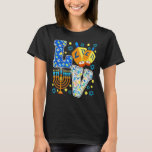 LOVE Dreidel Menorah Chanukah Cute Hanukkah Pajama T-Shirt<br><div class="desc">LOVE Dreidel Menorah Chanukah Cute Hanukkah Pajamas</div>
