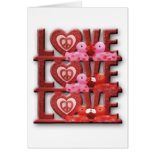 Love Duckies (Blank) Card