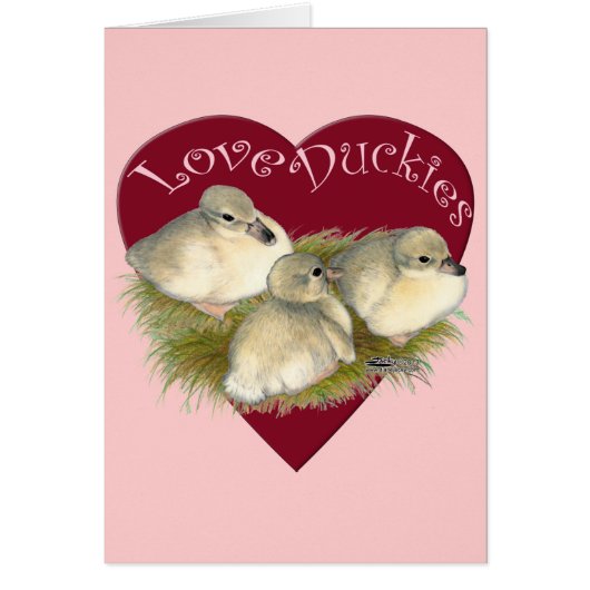 Love Duckies Cards (Front)