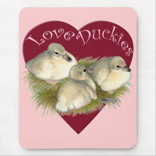 Love Duckies Mouse Pad