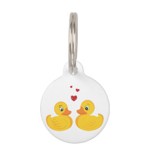 Love Ducks Pet ID Tag