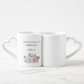 Love Each Other Deeply Scripture Coffee Mug Set (Back Nesting)