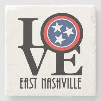 LOVE East Nashville Stone Coaster