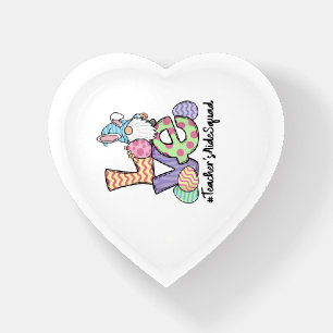 Love Easter Teacher's Aide Gnomes Teacher Easter 2 Paperweight