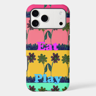 Love Eat Play Art Print iPhone 17 Pro Max Case