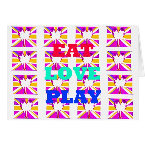 Love  Eat Play Heart Hakuna Matata colorspng