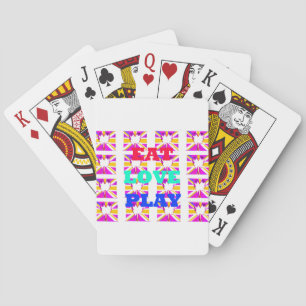 Love Eat Play Heart Hakuna Matata colors.png Poker Cards