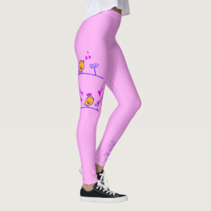LOVE ECHO - Comic Birds Tweetlercools 3 Leggings