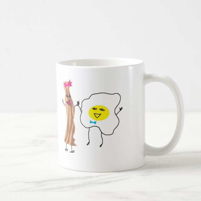LOVE & EGGS COFFEE MUG (Right)