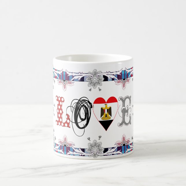 Love Egypt Coffee Mug (Center)