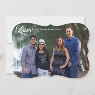 Love Elegant Holiday Card