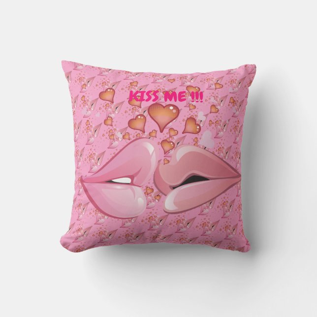 Love Elegant Modern Popular Best Heart Throw Pillow (Front)
