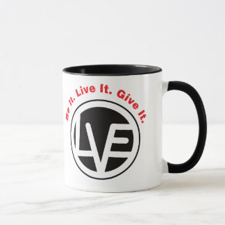Love Emblem Ringer Mug