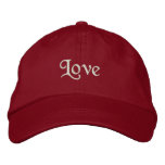 Love Embroidered Embroidered Baseball Hat at Zazzle