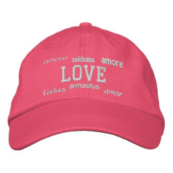 Love - Embroidered Hat