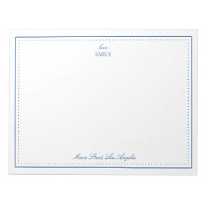 Love, Emily Notepad