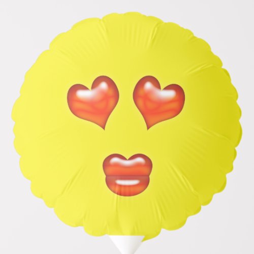 Love Emoji Balloon