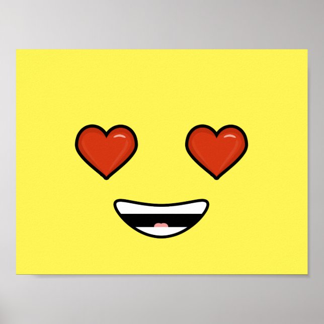 Love Emoji Poster (Front)