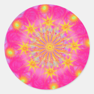 Love Energy by pwrflwr Classic Round Sticker