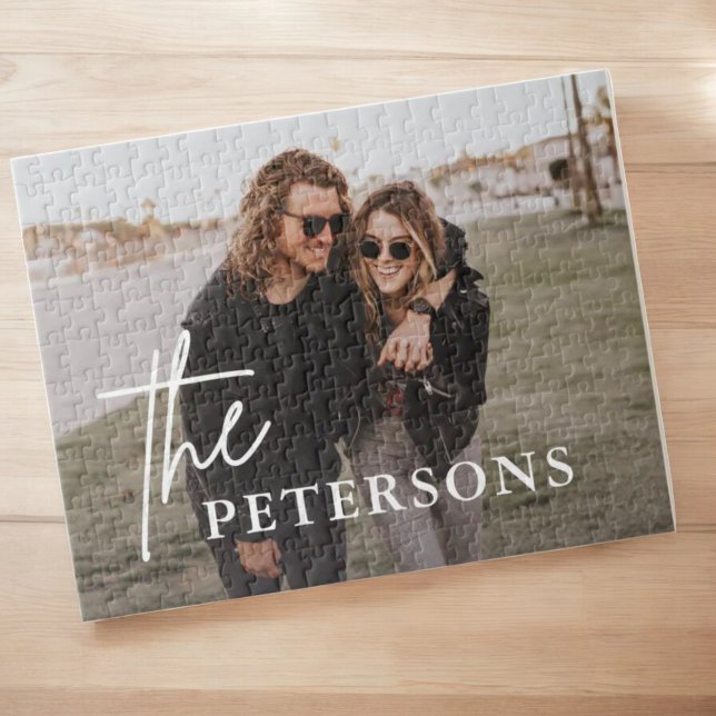 Love Engaged Newlyweds Couple Photo Jigsaw Puzzle (Creator Uploaded)