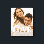 Love Engagement Photo Canvas Print<br><div class="desc">Love Engagement Photo Canvas Print</div>